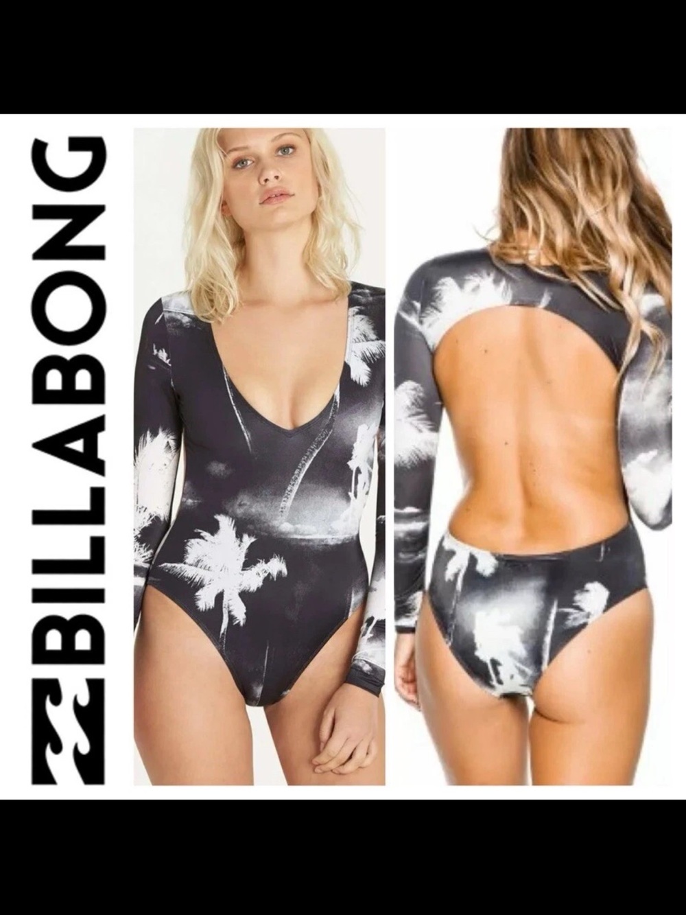 NWOT BILLABONG LADIES WARHOL 
BODYSUIT LADIES SMALL